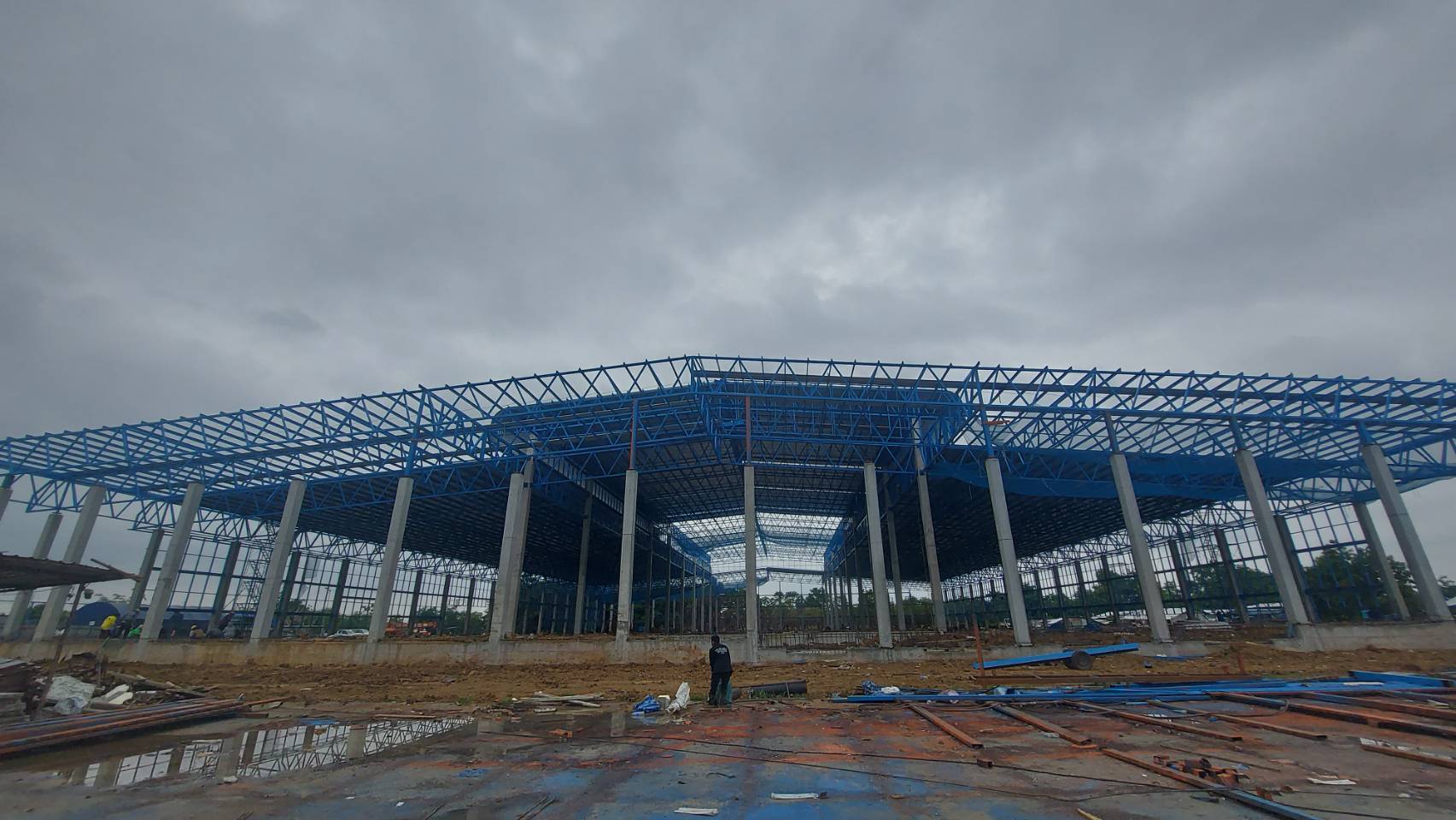 สร้างโรงงานยูโร่ สาขาสระแก้ว พื้นที่10,000ตรม.